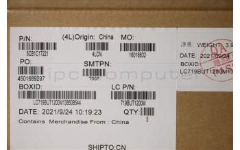 Lenovo 5CB1C17221 COVER Upper Case ASM_NORDICL81X8NFPBKDIS