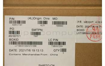 Lenovo 5CB1C17307 COVER Upper Case ASM_BUL L82M0 STO_GY