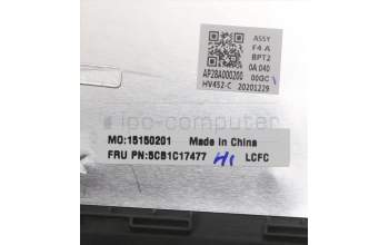 Lenovo 5CB1C17477 COVER Upper Case ASM_ITA L82NA IG