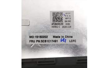 Lenovo 5CB1C17491 COVER Upper Case ASM_GRE L82NA IG