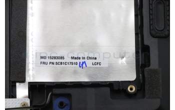 Lenovo 5CB1C17510 COVER Upper Case ASM_CZE/SLK L82KD BKTEX