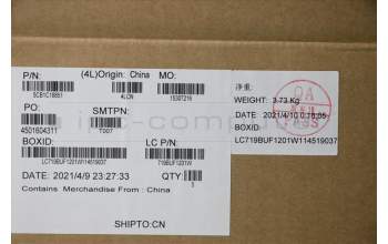 Lenovo 5CB1C18851 COVER Upper Case ASM_UKE L82KD BK TEX