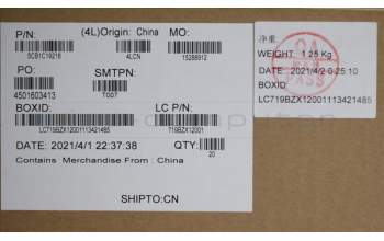 Lenovo 5CB1C19218 COVER Strip Cover L 82JY