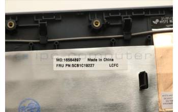 Lenovo 5CB1C19227 COVER Upper Case ASM_FRA/ENGL82JYPHABU