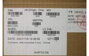 Lenovo 5CB1C19261 COVER Upper Case ASM_FRA/ENG L82NC SGY