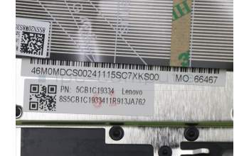 Lenovo 5CB1C19334 COVER Upper Case ASM_FR W 82HU NFB PG