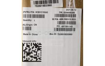 Lenovo 5CB1C19343 COVER Upper Case ASM_BE W 82HU NFB PG