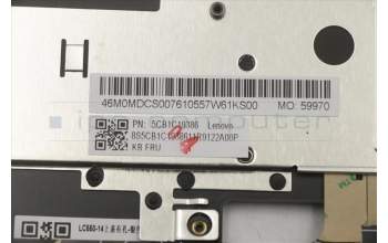 Lenovo 5CB1C19386 COVER Upper Case ASM_UK W 82HU FB PG
