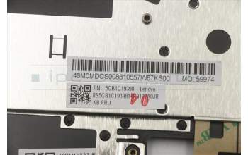 Lenovo 5CB1C19398 COVER Upper Case ASM_GR W 82HU FB PG