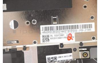 Lenovo 5CB1C39901 COVER Upper Case ASM_UK W 82HU FB GY