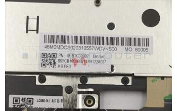 Lenovo 5CB1C39902 COVER Upper Case ASM_IT W 82HU FB GY