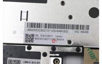Lenovo 5CB1C48271 COVER Upper Case ASM_FR W 82HU FB GY