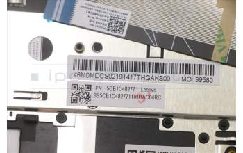 Lenovo 5CB1C48277 COVER Upper Case ASM_HB W 82HU FB GY