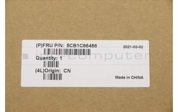 Lenovo 5CB1C66486 COVER Upper Case ASM_GR W 82HU FNB GY