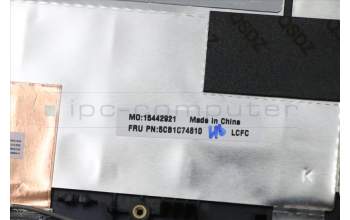 Lenovo 5CB1C74810 C-Cover with keyboard,French,RGB Backlight