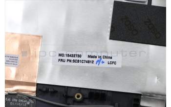 Lenovo 5CB1C74812 COVER Upper Case ASM_GER L82JUBURGBW/F