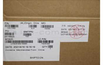 Lenovo 5CB1C74826 C-Cover with keyboard,Spanish,Blue,RGB Backlight