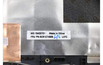 Lenovo 5CB1C74835 COVER Upper Case ASM_BUL L82JUBUWHW/F