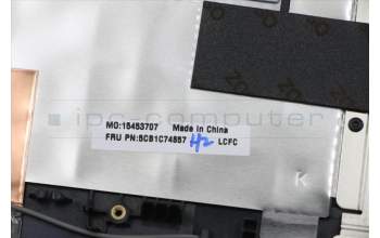 Lenovo 5CB1C74857 COVER Upper Case ASM_SLV L82JUBUWHW/F