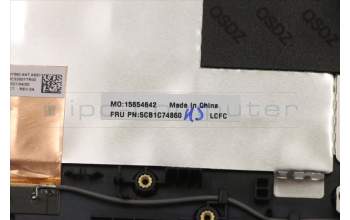 Lenovo 5CB1C74860 COVER Upper Case ASM_THAIL82JUBUWHW/F