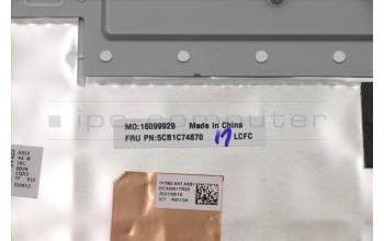 Lenovo 5CB1C74870 COVER Upper Case ASMEUROENGL82JUSGW/FILM