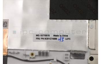 Lenovo 5CB1C74885 COVER UpperCaseASM_LA SPA L82JUSGW/FILM