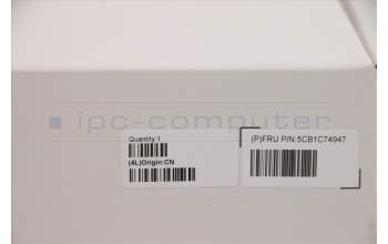 Lenovo 5CB1C74947 COVER Upper Case ASM_HUN H82L5 CLOUMA