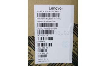Lenovo 5CB1C74977 COVER Upper Case ASM_HBW H82L5 STO DIS