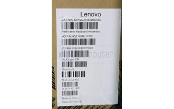 Lenovo 5CB1C75021 COVER Upper Case ASM_SPA H82L5STOUMA