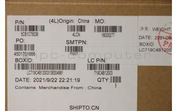 Lenovo 5CB1C75036 COVER Upper Case ASM_ITA L82KV FP A/BUMA