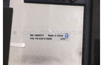 Lenovo 5CB1C75036 COVER Upper Case ASM_ITA L82KV FP A/BUMA
