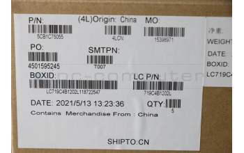 Lenovo 5CB1C75055 COVER Upper CaseASM_CZE/SLKL82KVFPA/BUMA