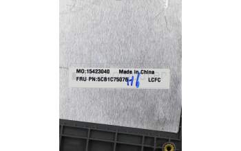 Lenovo 5CB1C75076 COVER Upper Case ASM_RUS L82KV FP A/GUMA