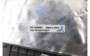 Lenovo 5CB1C75077 COVER Upper Case ASM_SLV L82KV FP A/GUMA