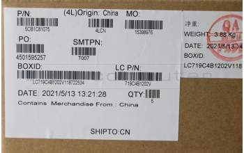 Lenovo 5CB1C81075 COVER UpperCaseASM_EUROENGL82KVNFPA/GUMA