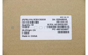 Lenovo 5CB1C82035 COVER Hinge Cover,LX1