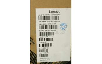 Lenovo 5CB1C87493 COVER Upper Case ASM_ITA H82L9STO