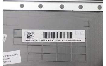 Lenovo 5CB1C87510 COVER UpperCaseASM_GRE C21A4 MGBL