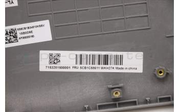 Lenovo 5CB1C88611 C-Abdeckung mit Tastatur, Schweiz, Mineralgrau, Hintergrundbeleuchtung