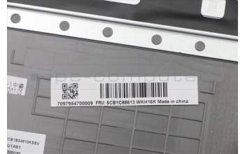 Lenovo 5CB1C88613 COVER UpperCaseASM_CZE/SLK C21A4 MGBL