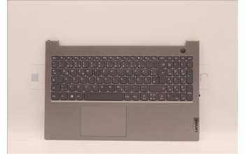 Lenovo 5CB1C88700 C-Cover with keyboard,German,Mineral Grey,Non_Backlight