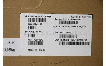 Lenovo 5CB1C89915 COVER Upper Case ASM_FRA C 21A2 MGBL