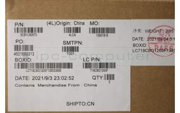 Lenovo 5CB1C90570 COVER Upper Case ASM_HUN L82NH SLA_GY
