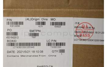 Lenovo 5CB1C90585 COVER Upper Case ASM_UKE L82NH SLA_GY