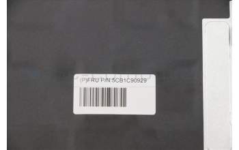 Lenovo 5CB1C90929 C-Cover with keyboard,Italian,Grey