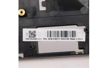 Lenovo 5CB1C92773 COVER Upper Case ASM_BEL C 20WE BLKB N