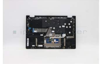 Lenovo 5CB1C92784 C-Cover with keyboard, Greek, Abyss Blue, Backlight, US