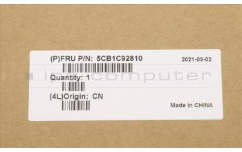 Lenovo 5CB1C92810 COVER UpperCaseASM_CZE/SLK C20WE AB BL N