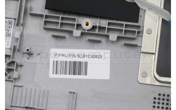 Lenovo 5CB1C92823 C-Cover with keyboard, Nordic, Grey, UK