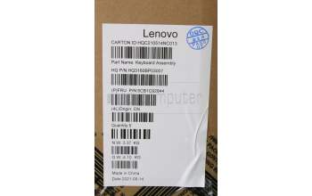 Lenovo 5CB1C92844 COVER Upper Case ASM_UKE H 82KN AB
